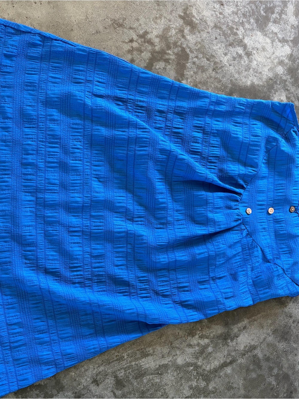Women’s Midi Dress in Bright Blue